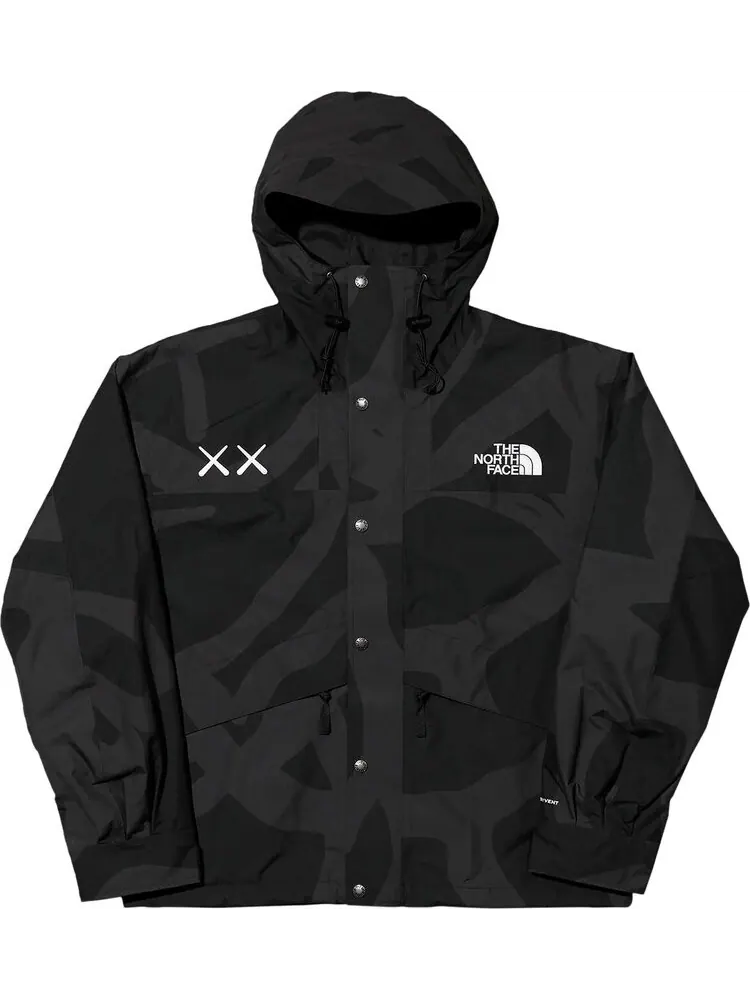 Куртка The North Face x KAWS 1986 Mountain Jacket 'Black' — изображение 1 из 2, черный