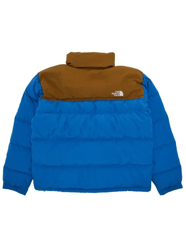 Куртка The North Face 95 Low-Fi Hi-Tek Nuptse — изображение 2 из 3, синий/коричневый