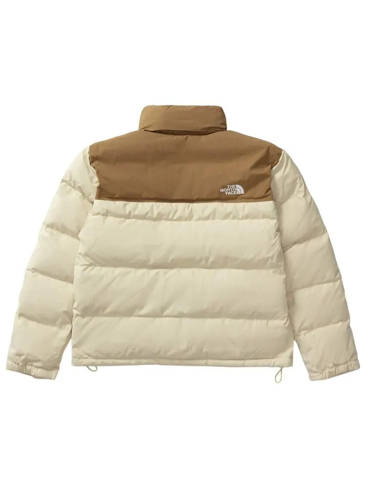 Куртка The North Face 90 Low-Fi Hi-Tek Nuptse Jacket Gravel/Utility Brown — изображение 2 из 2, кремовый
