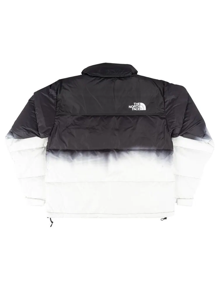 Куртка The North Face Dip Dye 1996 Retro Nuptse Jacket Black/White — изображение 2 из 2, черный/белый