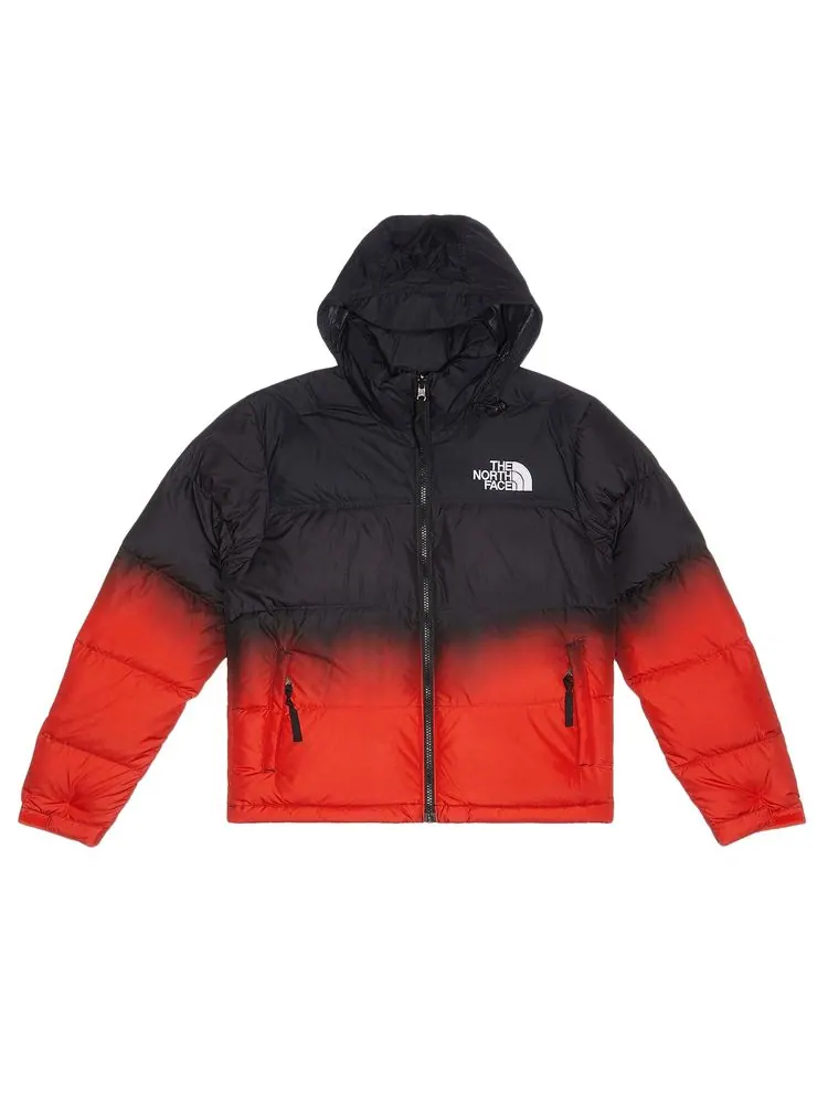Куртка The North Face 1996 Retro Nuptse Dip Dye Jacket 'Fiery Red' — изображение 1 из 2, красный