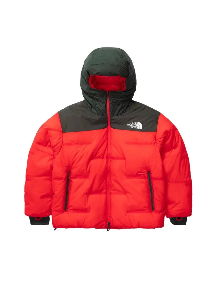 Куртка The North Face x Undercover SOUKUU Cloud Down Nuptse — изображение 1 из 1, темный зеленый/красный