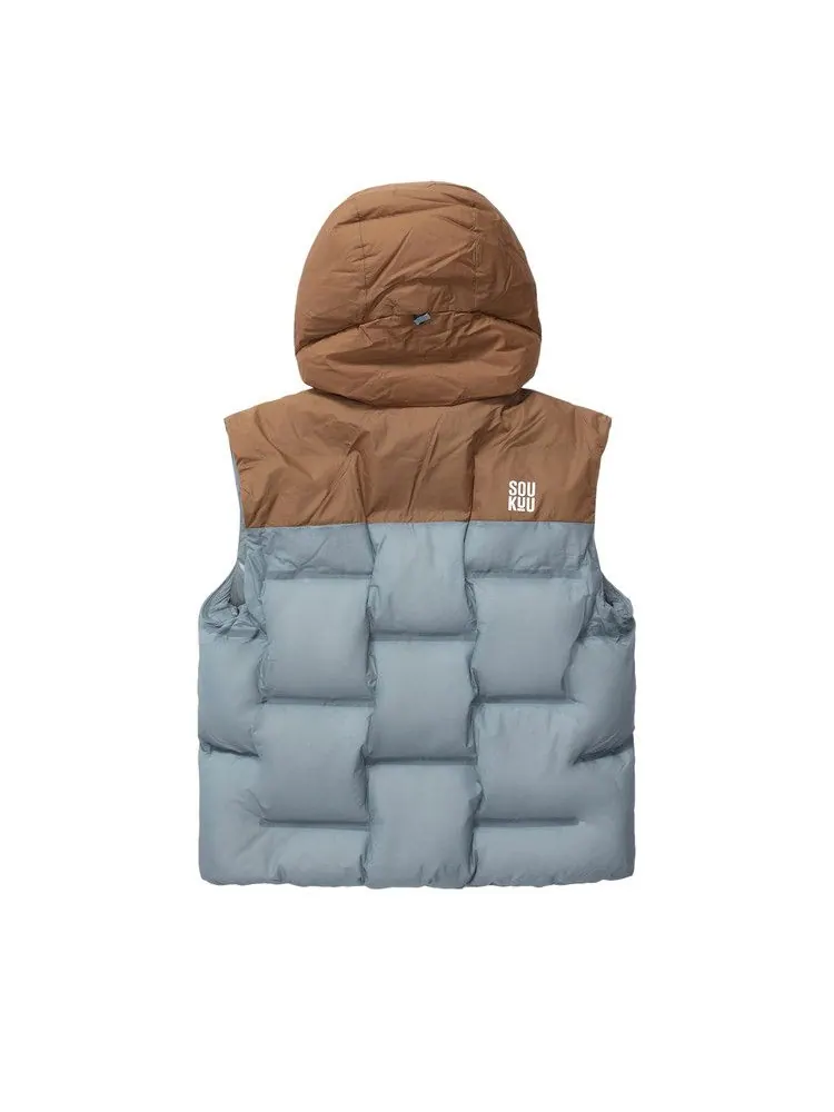 Куртка The North Face x Undercover SOUKUU Cloud Down Nuptse — изображение 2 из 3, коричневый/серый