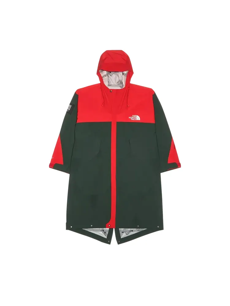 Куртка The North Face x Undercover SOUKUU Geodesic Shell 'Dark Cedar Green/High Risk Red' — изображение 1 из 2, зеленый