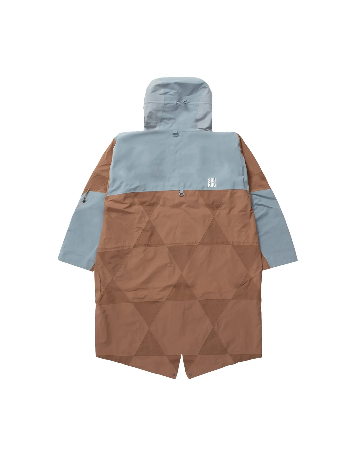 Куртка The North Face x Undercover Souku Geodesic Shell — изображение 2 из 3, коричневый/серый