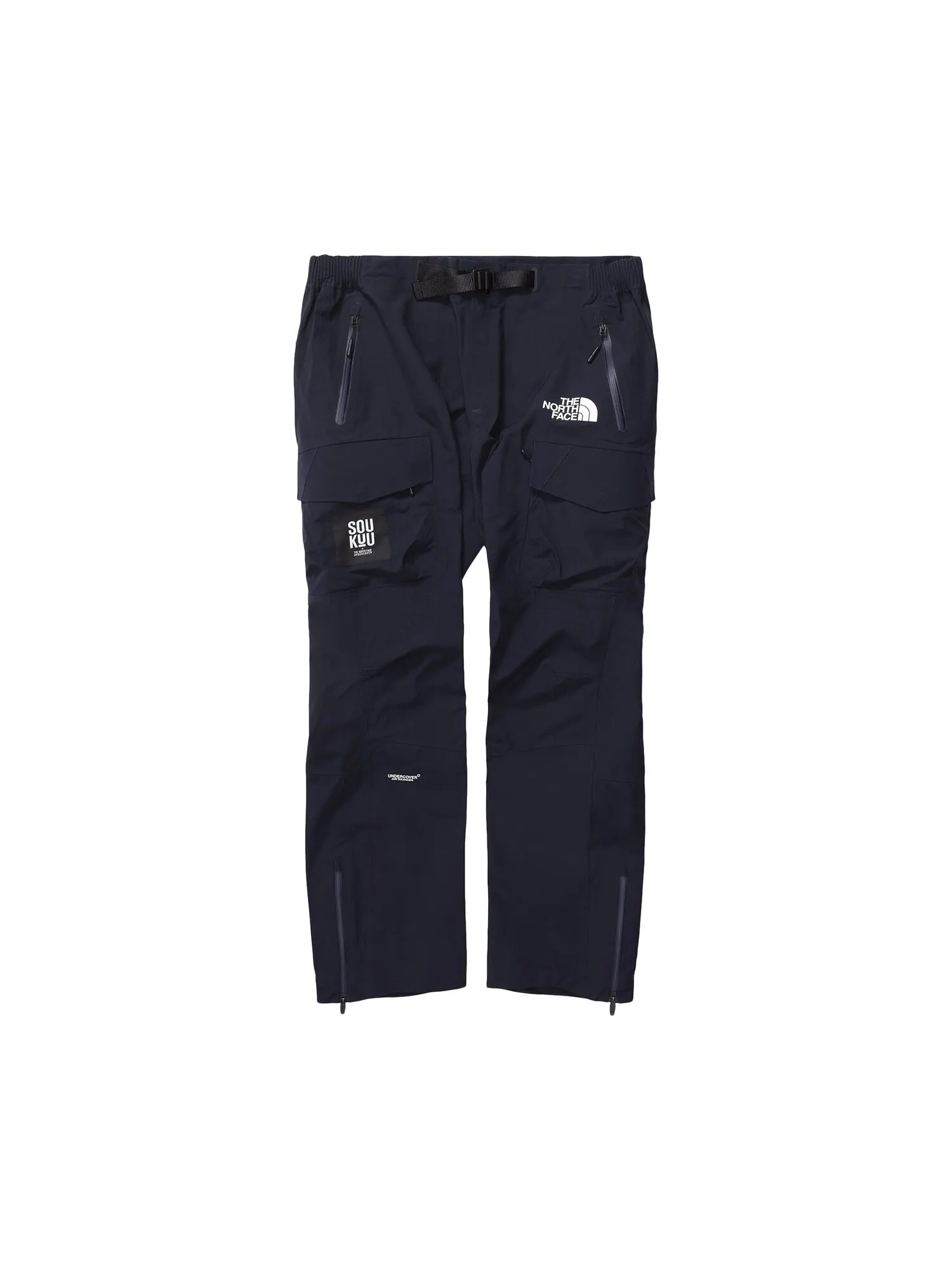 Брюки с геодезической отделкой The North Face x Undercover Project U Aviator Navy — изображение 1 из 2, темно-синий