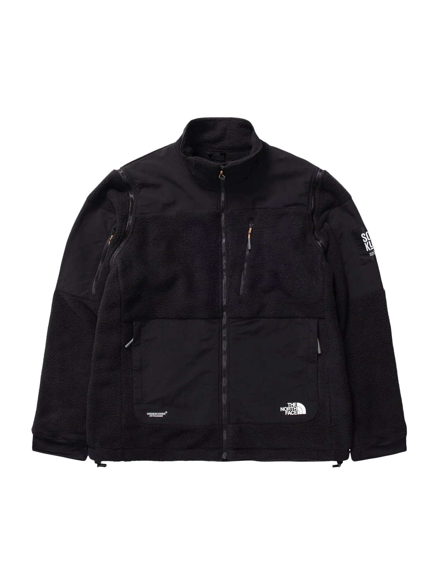 Флисовая куртка на молнии The North Face x Undercover Project U — изображение 1 из 1, черный
