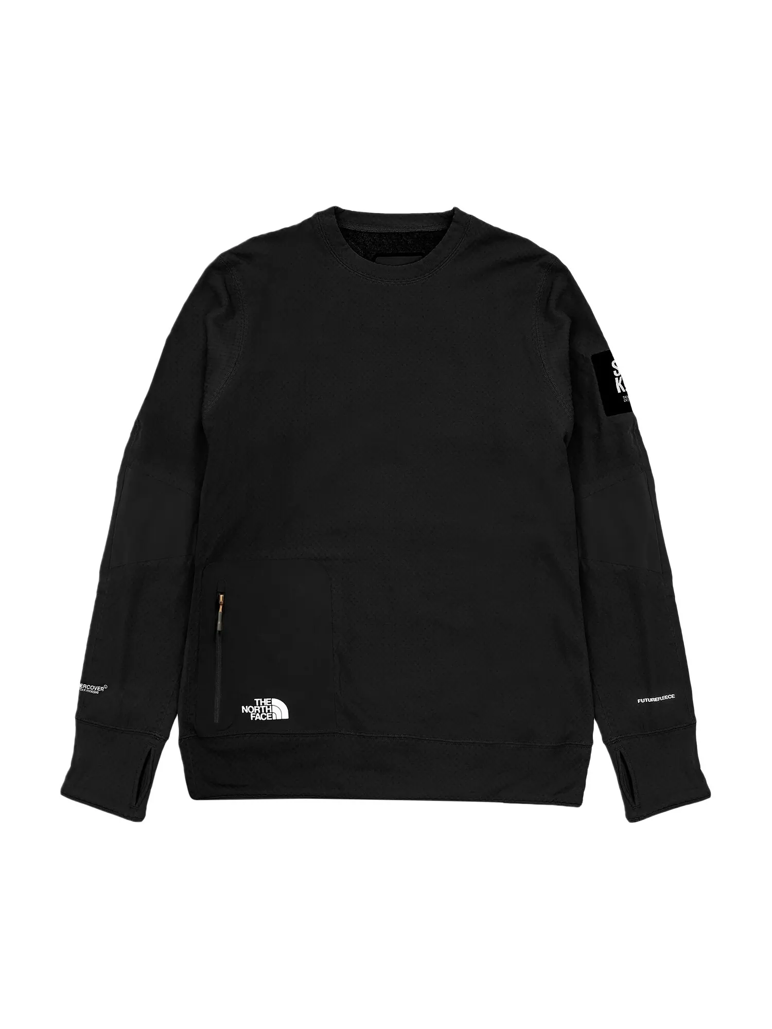 Футболка с длинными рукавами The North Face x Undercover SOUKUU FUTUREFLEECE TNF Black — изображение 1 из 2, черный