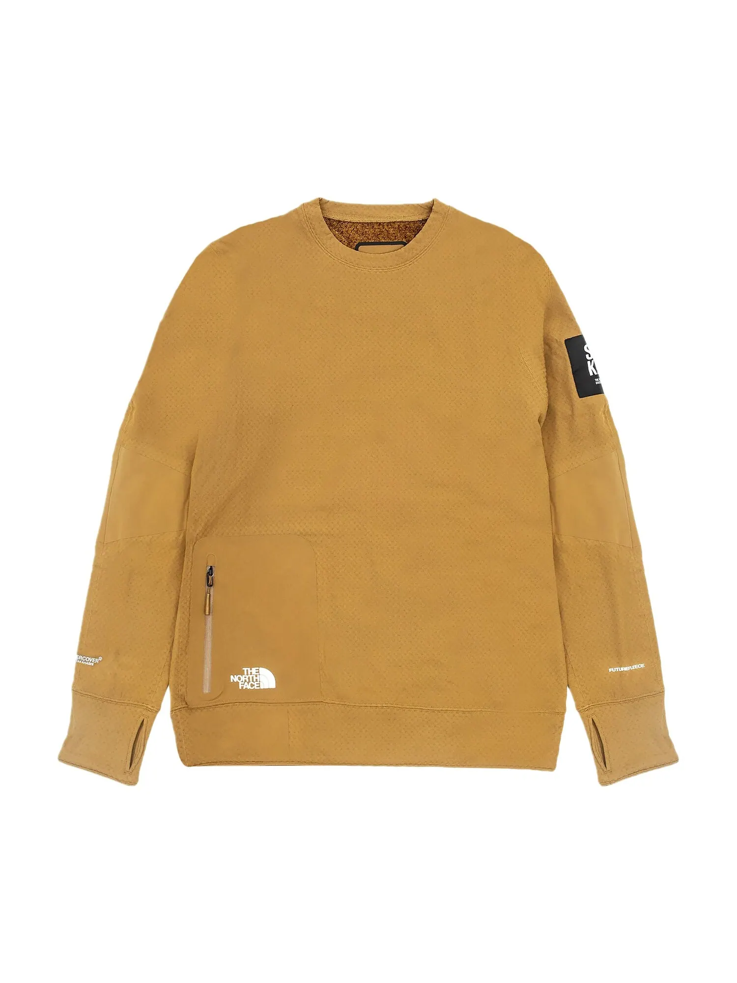 Футболка с длинными рукавами The North Face x Undercover SOUKUU FUTUREFLEECE Butternut — изображение 1 из 1, печеный яблоко