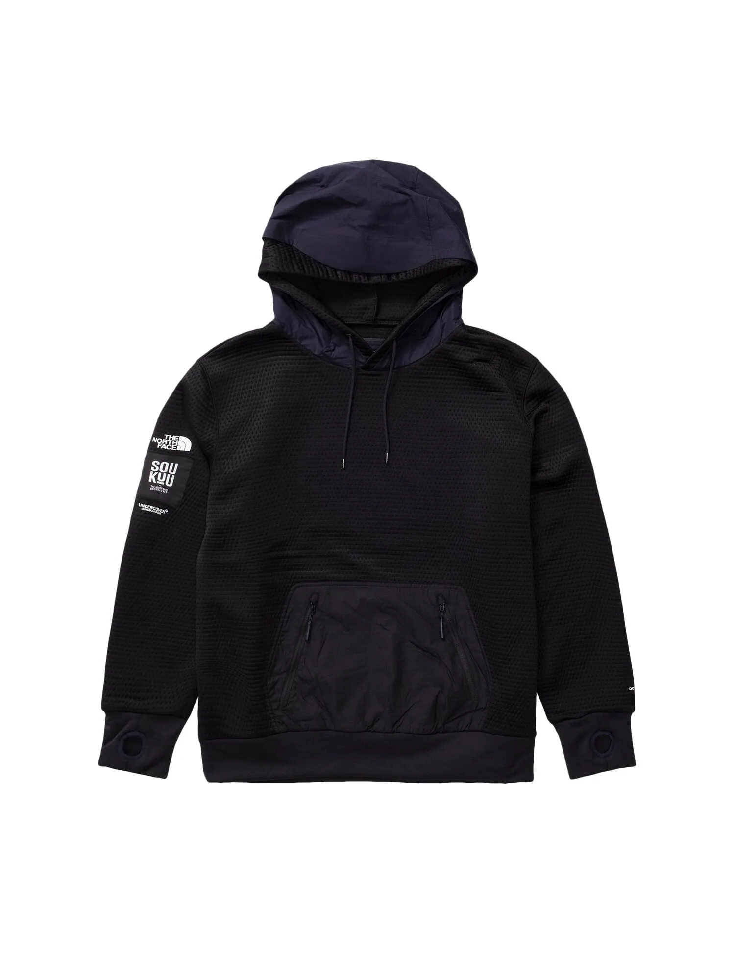 Двойная толстовка с капюшоном The North Face x Undercover SOUKUU DotKnit TNF Black/Aviator Navy — изображение 1 из 1