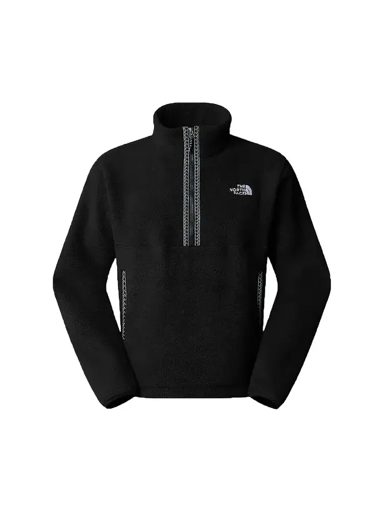 Пуловер The North Face TNF Fleeski Quarter Zip Pullover 'TNF Black/TNF Black' — изображение 1 из 2, черный