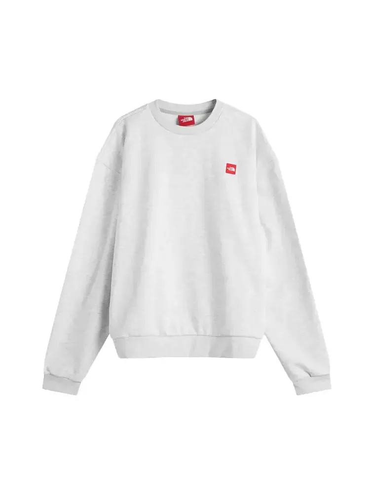 Свитшот The North Face Red Box Crewneck 'TNF Classic Grey Heather' — изображение 1 из 1, серый