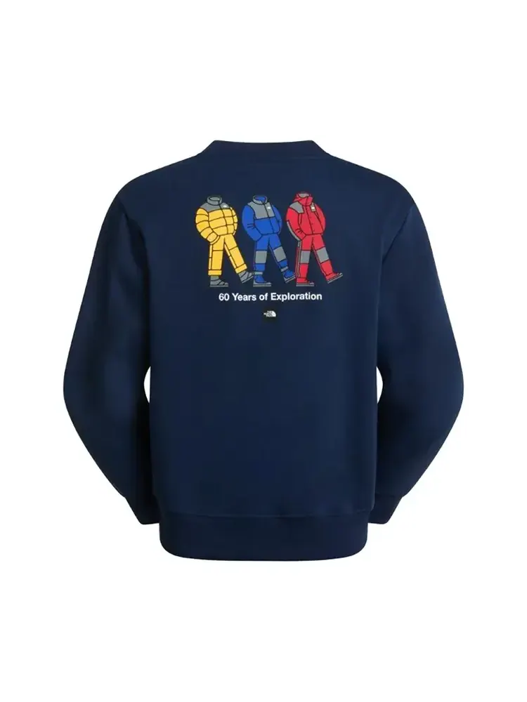 Свитшот The North Face TNF Celebration Relaxed Crewneck 'Summit Navy' — изображение 2 из 2, синий