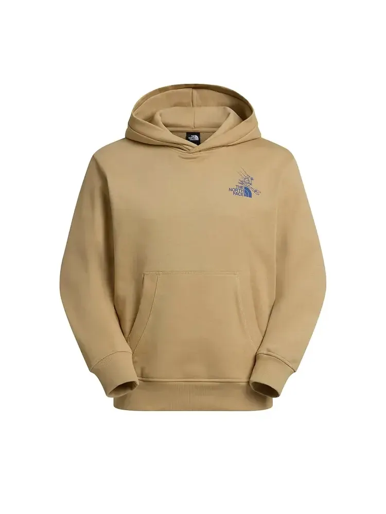 Толстовка The North Face Mountain Celebration Relaxed Hoodie 'Khaki Stone' — изображение 1 из 2, бежевый