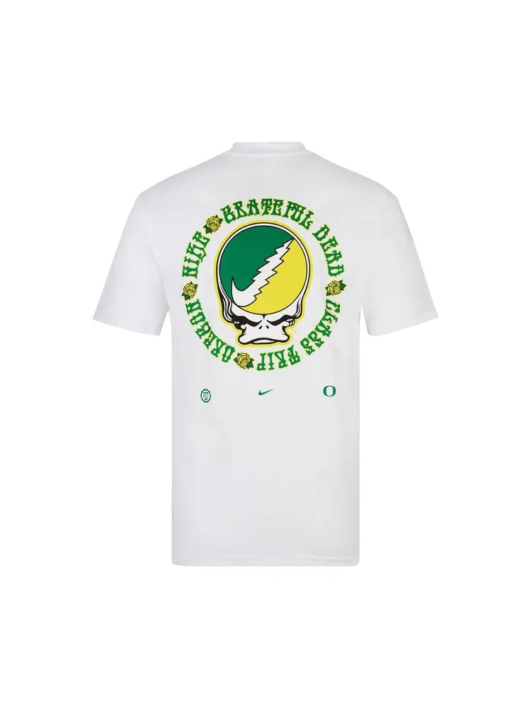 Футболка Nike x Class Trip x Grateful Dead x Oregon Duck & Roses — изображение 2 из 2, белый