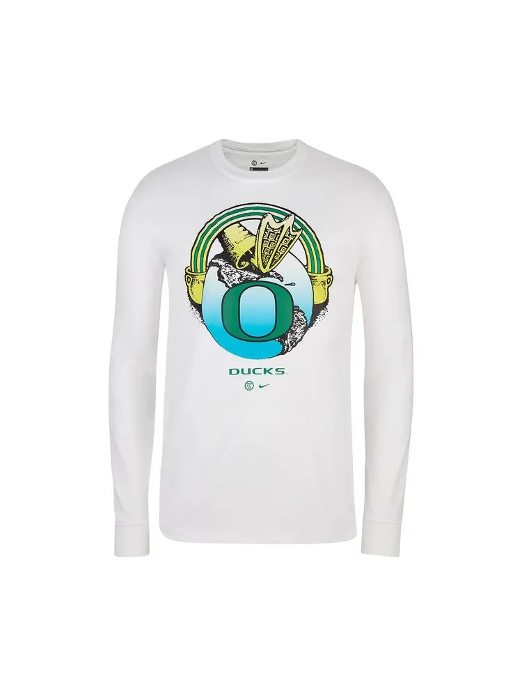 Футболка с длинными рукавами Nike x Class Trip x Grateful Dead x Oregon Duckin' to Eugene — изображение 1 из 1, белый