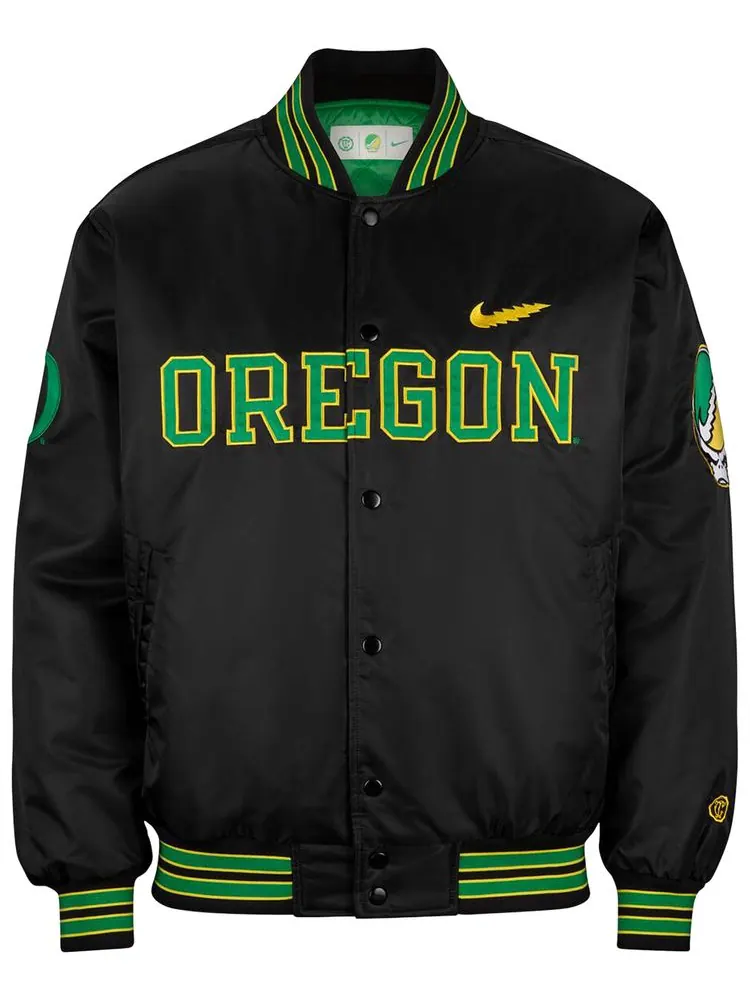 Куртка Nike x Class Trip x Grateful Dead x Oregon Grateful Ducks Bomber — изображение 1 из 2, черный