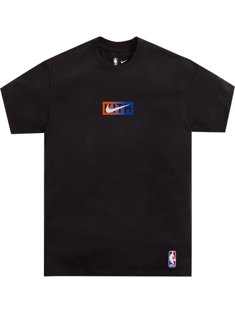 Футболка Kith & Nike For New York Knicks Tee BX 'Black' — изображение 1 из 2, черный