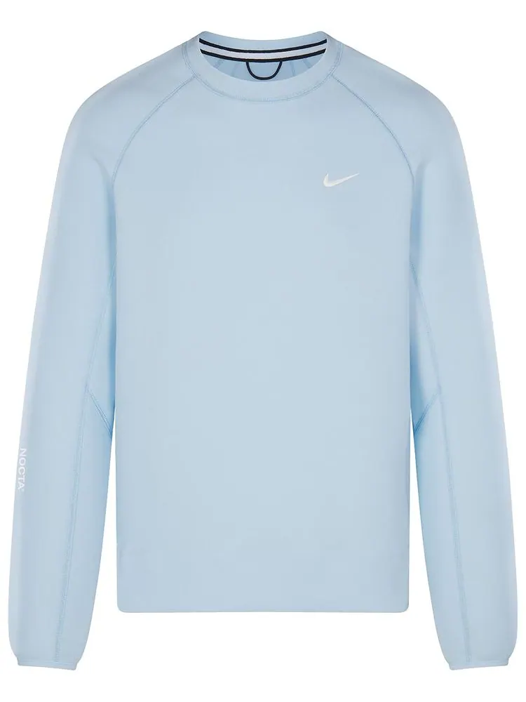 Толстовка Nike x NOCTA Tech Fleece Crew — изображение 1 из 2, синий