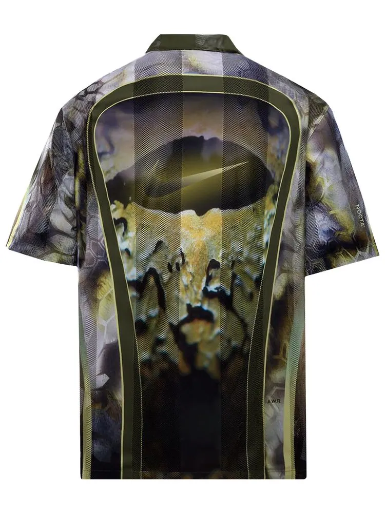 Рубашка Nike x NOCTA Tito Neeks Button Down — изображение 2 из 2, зеленый