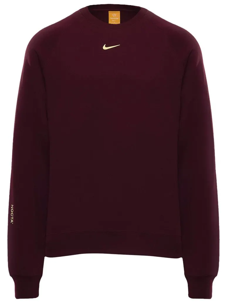 Толстовка Nike x NOCTA Fleece Cs Crew — изображение 1 из 1, красный