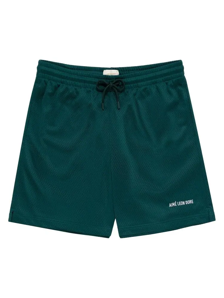 Шорты Aimé Leon Dore Logo Gym Short — изображение 1 из 2, зеленый