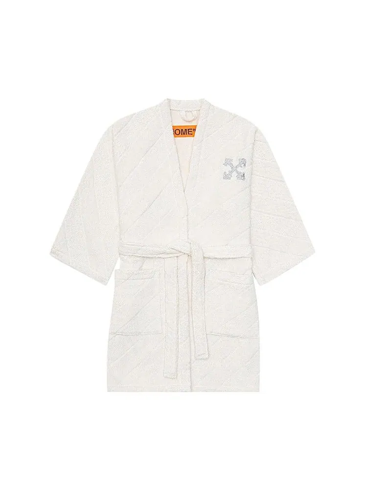 Куртка Off-White Arrow Leaves Bathrobe — изображение 1 из 1, белый