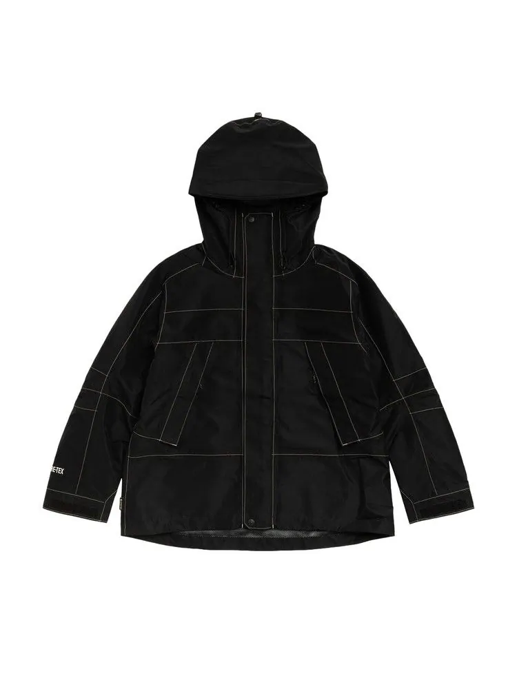 Пуховик Stussy x Mountain Hardwear Exposure GORE-TEX Jacket 'Black' — изображение 1 из 2, черный
