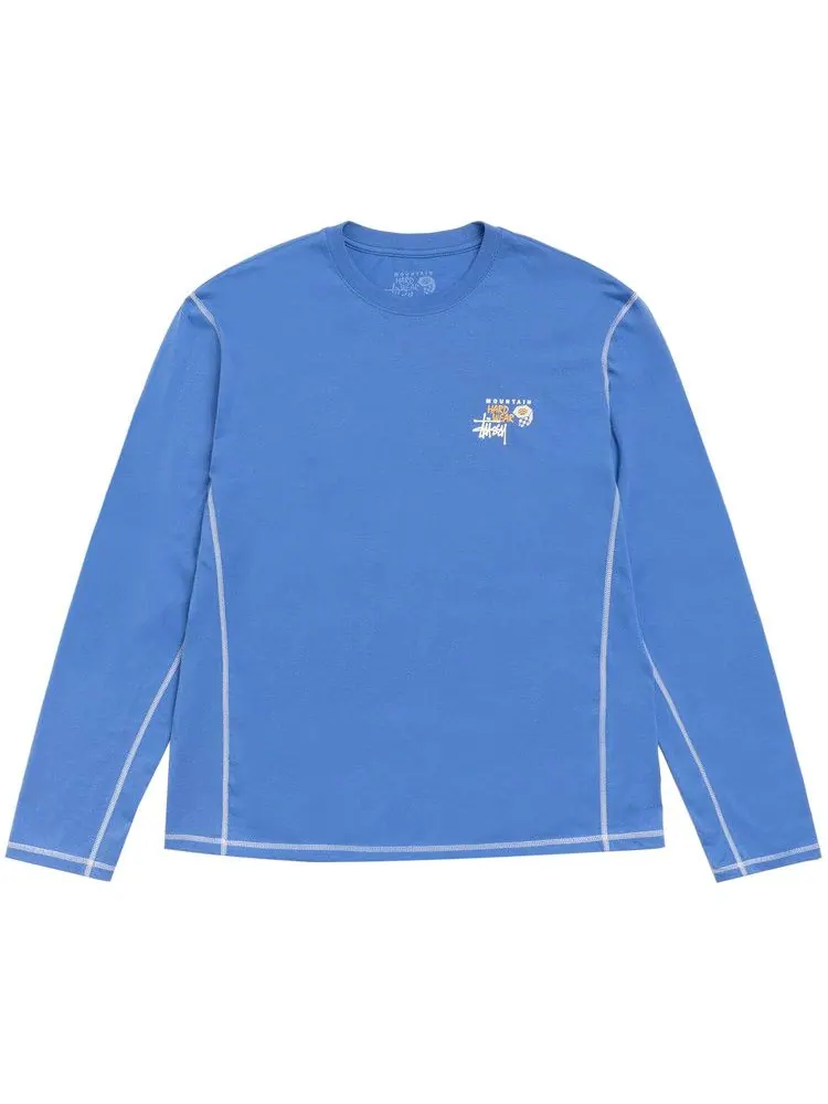 Лонгслив Stussy x Mountain Hardwear Long-Sleeve Tee 'Artic Sky' — изображение 1 из 2, синий