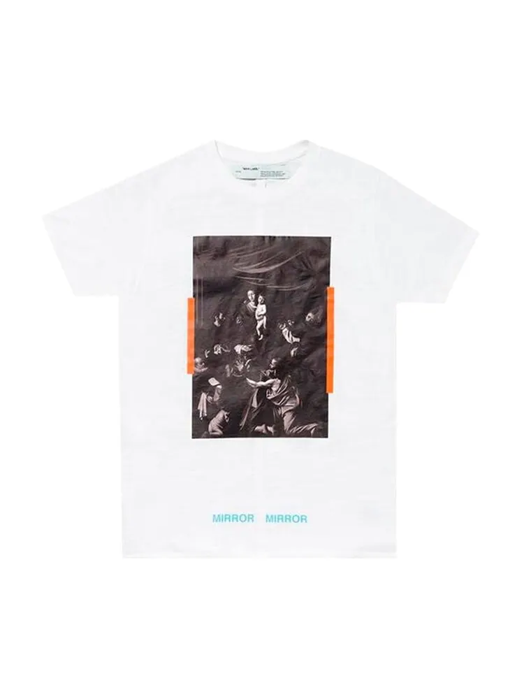 Футболка мужская Off-White x MCA Figures of Speech Caravaggio с рисунком — изображение 1 из 2, белый