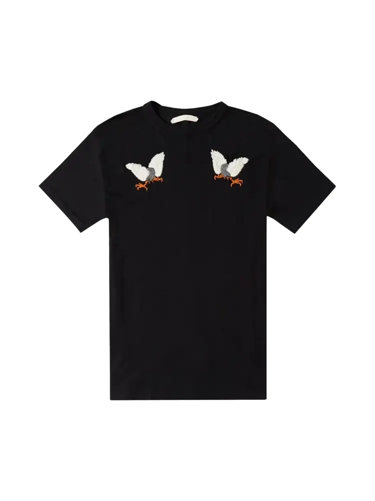 Футболка Off-White Eagle 'Black' — изображение 1 из 1, черный