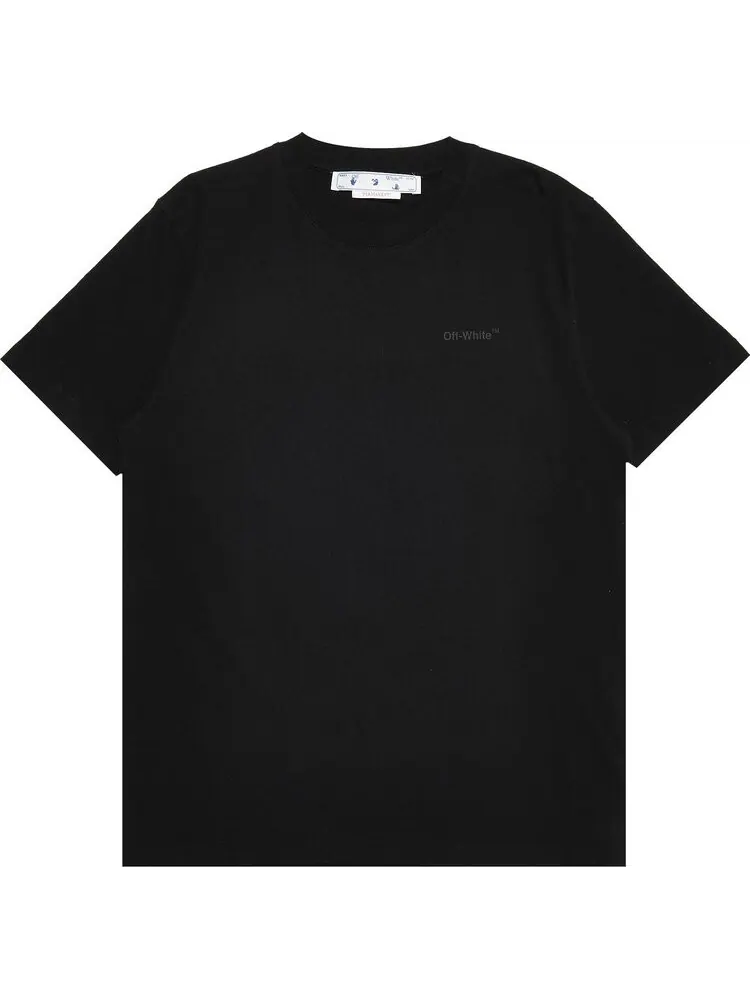 Футболка мужская Off-White Diag Tab свободного кроя — изображение 1 из 3, черный