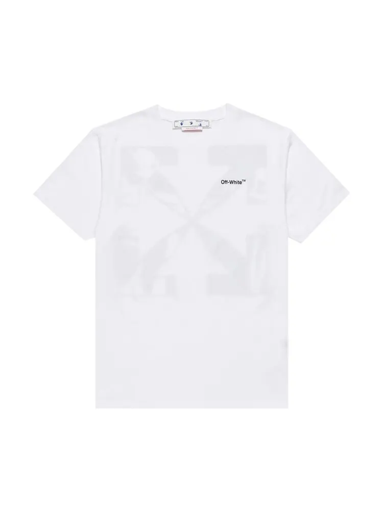 Футболка мужская Off-White Caravag Arrow хлопковая — изображение 2 из 2, белый