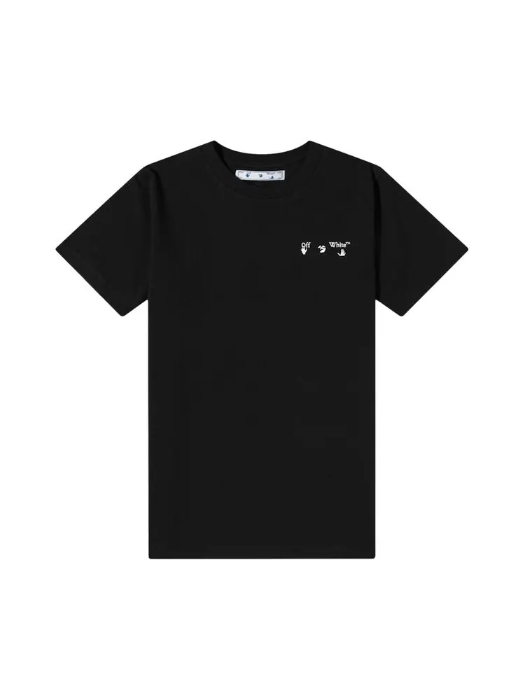 Футболка Off-White New Logo Slim Tee — изображение 1 из 2, черный