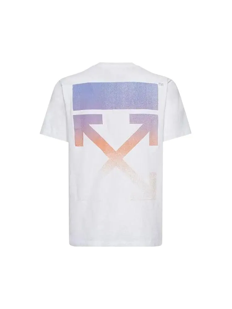 Футболка Off-White Degrade Arrow Short-Sleeve Slim Tee — изображение 2 из 2, черный/мульти