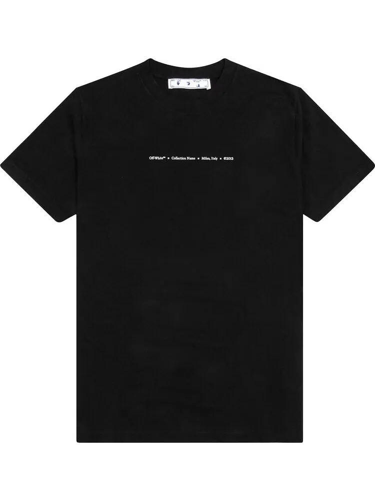 Футболка мужская Off-White Tornado из натурального хлопка — изображение 1 из 2, черный