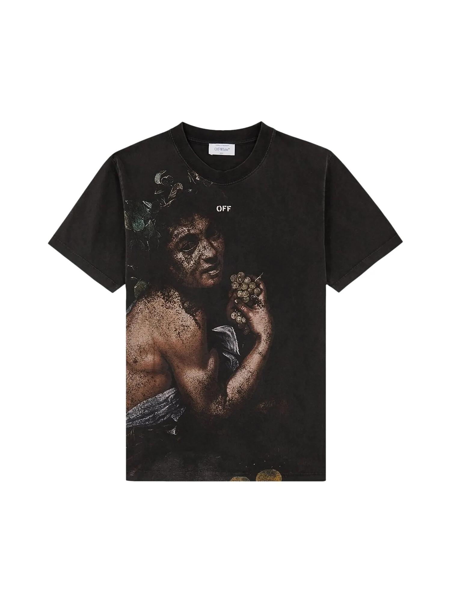 Off-White Узкая футболка с короткими рукавами Bacchus — изображение 1 из 1, многоцветный