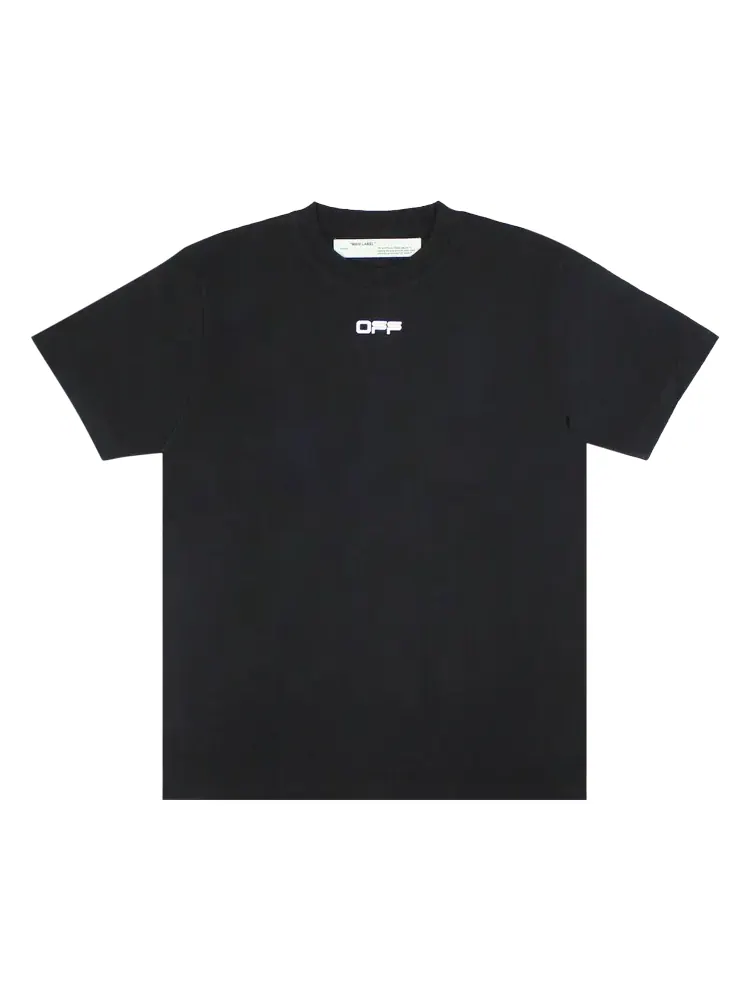 Футболка Off-White Airport Tape 'Black/White' — изображение 1 из 3, черный