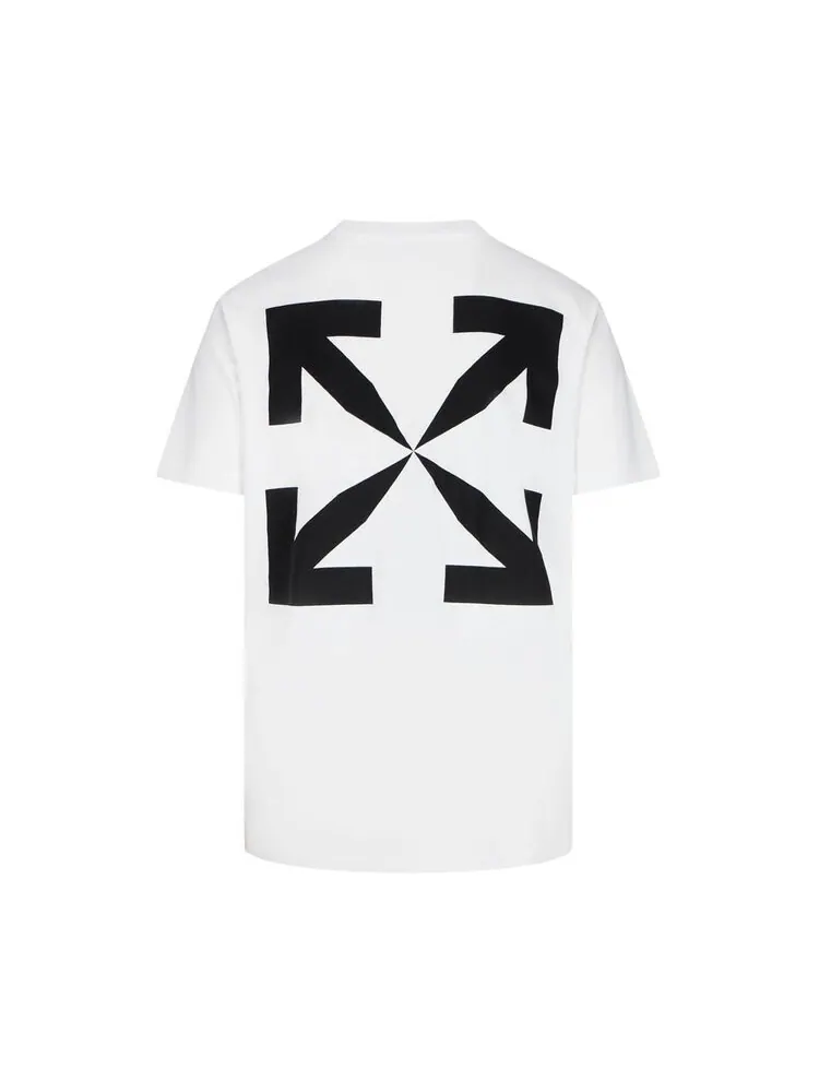 Футболка мужская Off-White Monalisa приталенного кроя — изображение 2 из 2, белый/черный