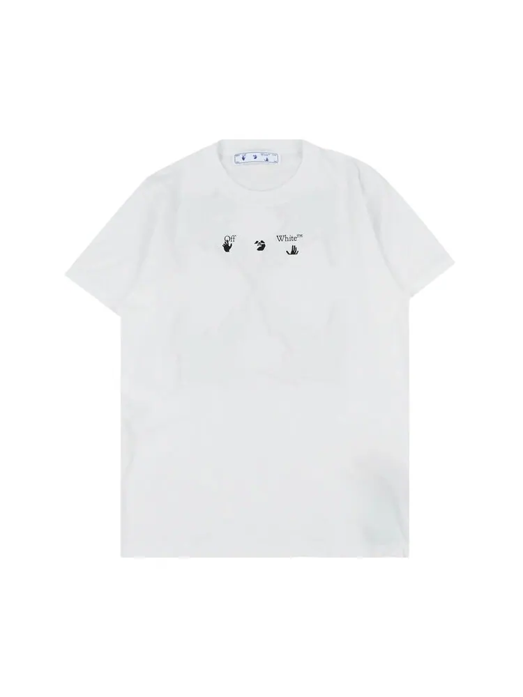 Футболка мужская Off-White Bolt Arrow свободного кроя — изображение 1 из 2, белый