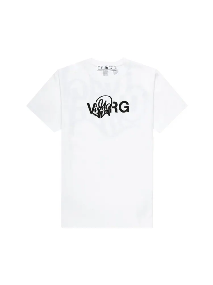 Футболка мужская Off-White x Katsu классического кроя — изображение 2 из 2, белый
