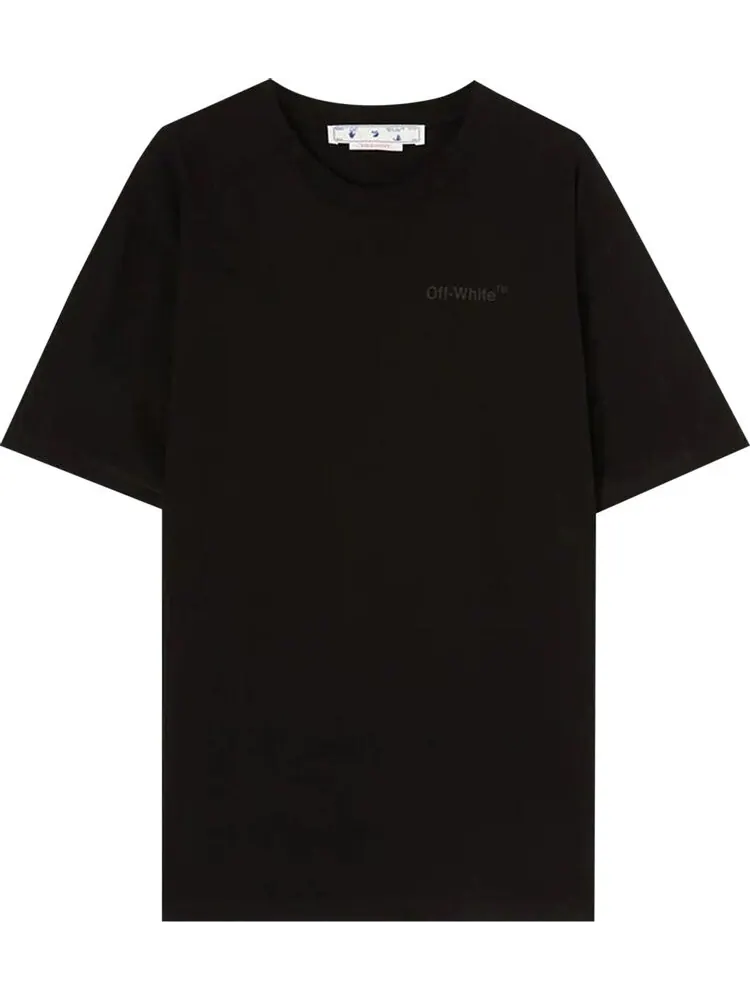 Футболка мужская Off-White Diag Tab свободного кроя — изображение 1 из 1, черный
