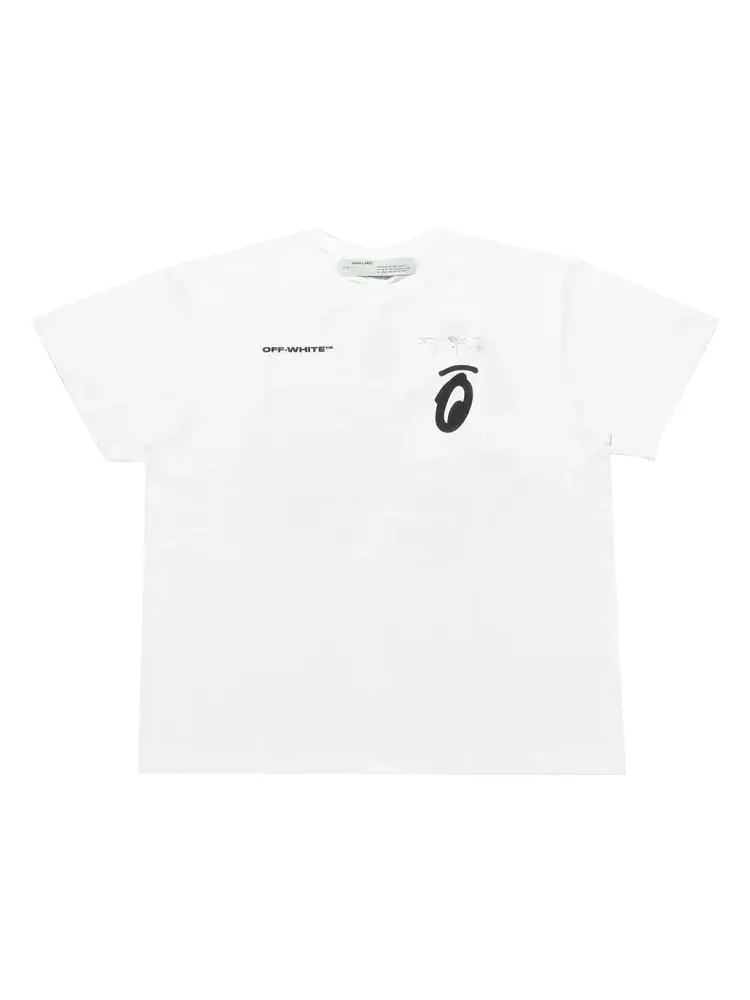 Футболка Off-White Splitted Arrows Over 'White' — изображение 1 из 2, белый