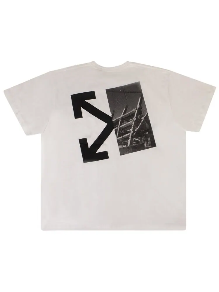 Футболка Off-White Splitted Arrows Over 'White' — изображение 2 из 2, белый