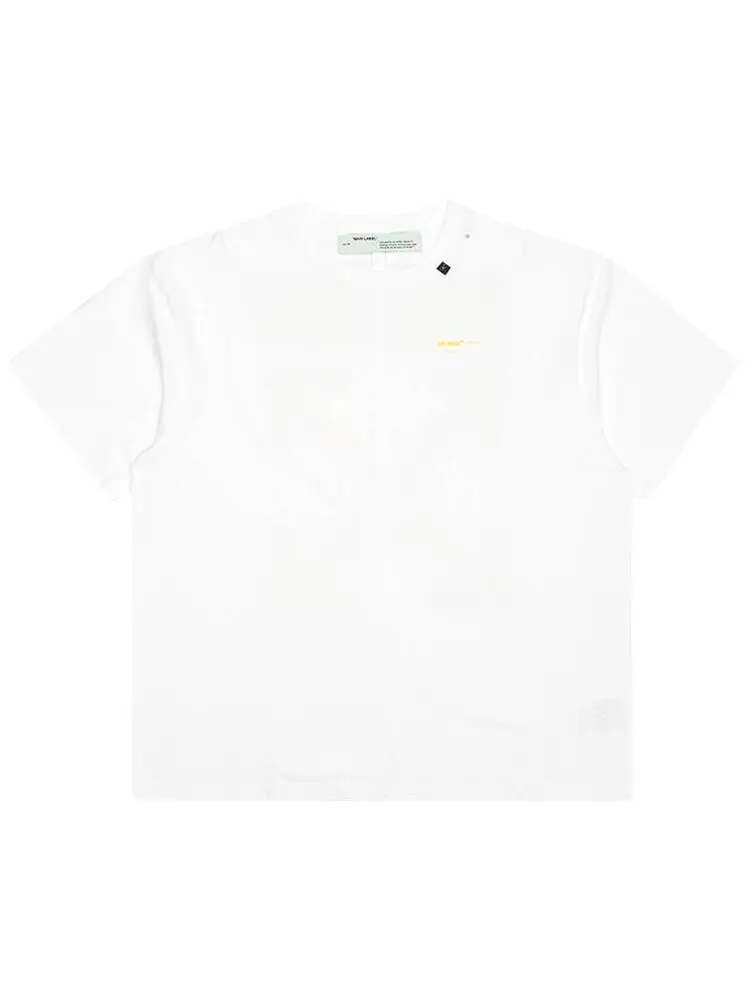 Футболка мужская Off-White Acrylic Arrows свободного кроя — изображение 1 из 3, белый