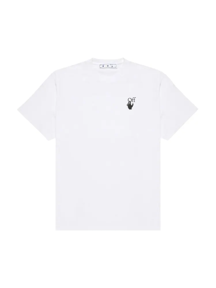 Футболка мужская Off-White Caravaggio Lute с принтом — изображение 1 из 1, белый