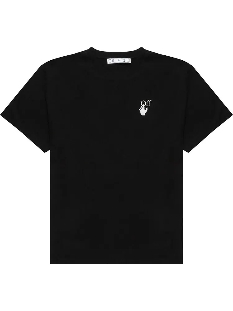 Футболка мужская Off-White Caravaggio свободная хлопковая — изображение 1 из 1, черный