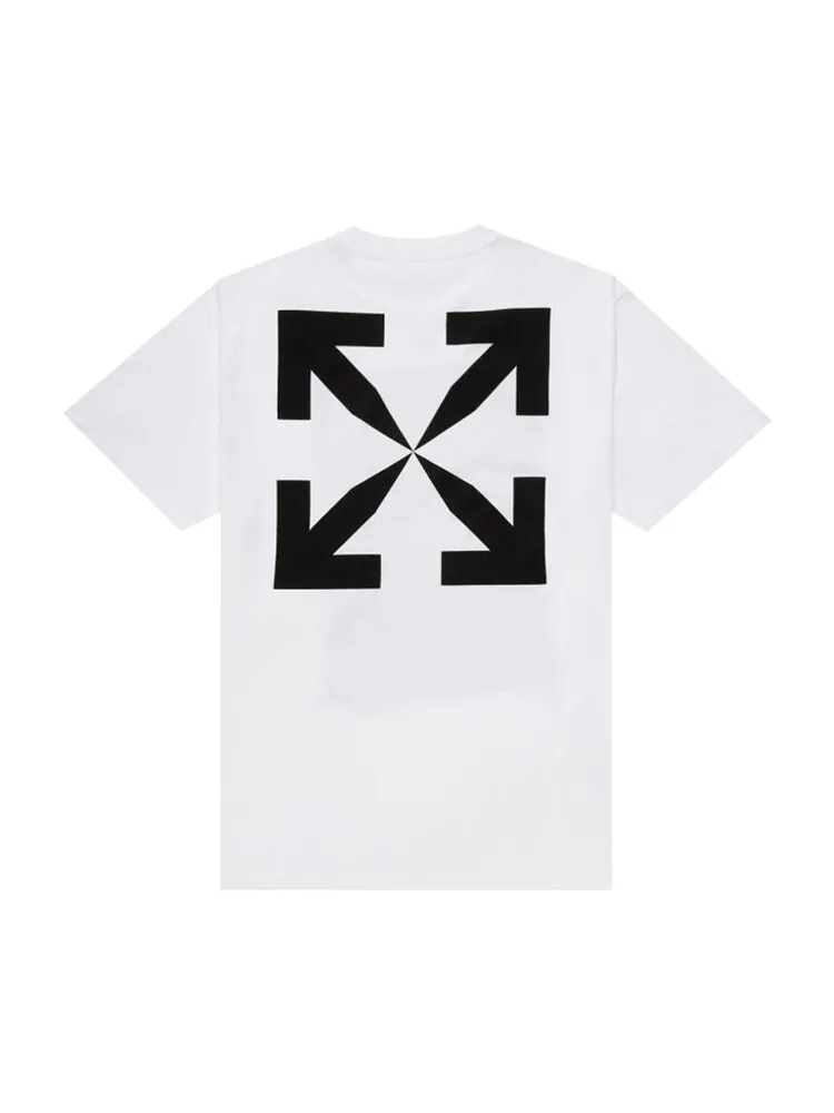 Футболка мужская Off-White Monalisa хлопковая с принтом — изображение 2 из 2, белый