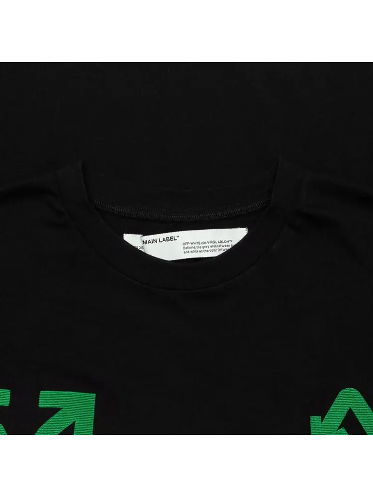 Футболка мужская Off-White Universal Key свободного кроя — изображение 3 из 3, зеленый