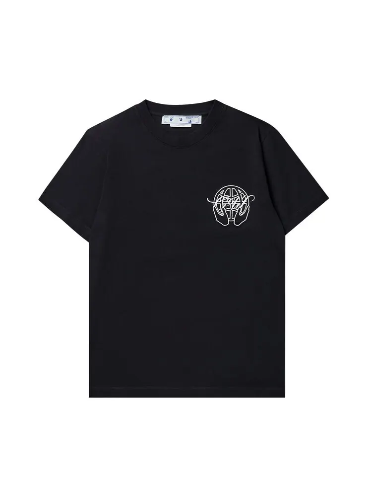 Футболка Off-White Hand Arrow Over T-Shirt — изображение 1 из 2, черный